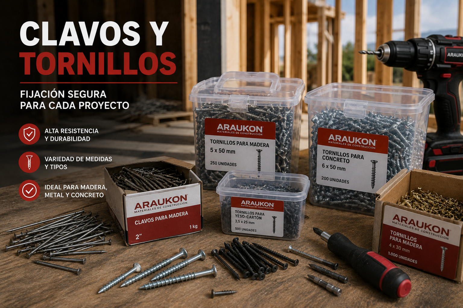 Clavos y tornillos
