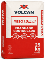 Yeso super Volcan saco 25kg